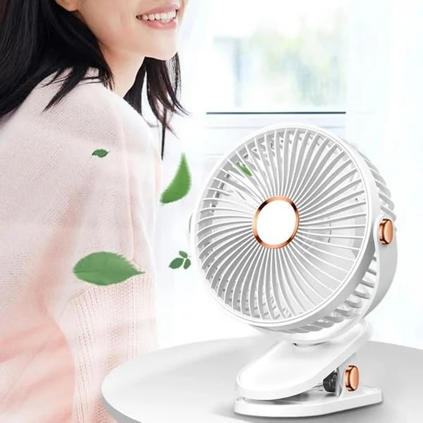 Portable Mini Fan with Clip Stand (1 Pc) The Morsignaturekarts