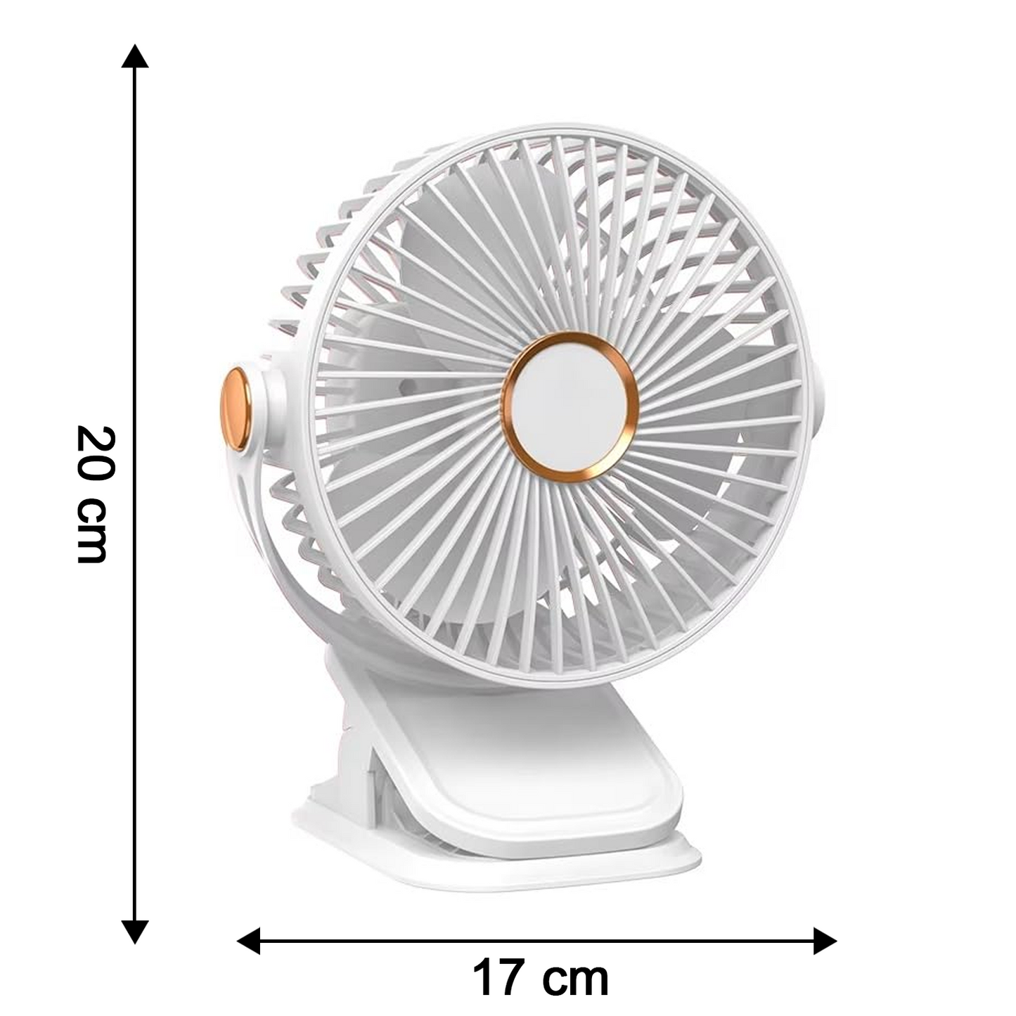 Portable Mini Fan with Clip Stand (1 Pc) The Morsignaturekarts