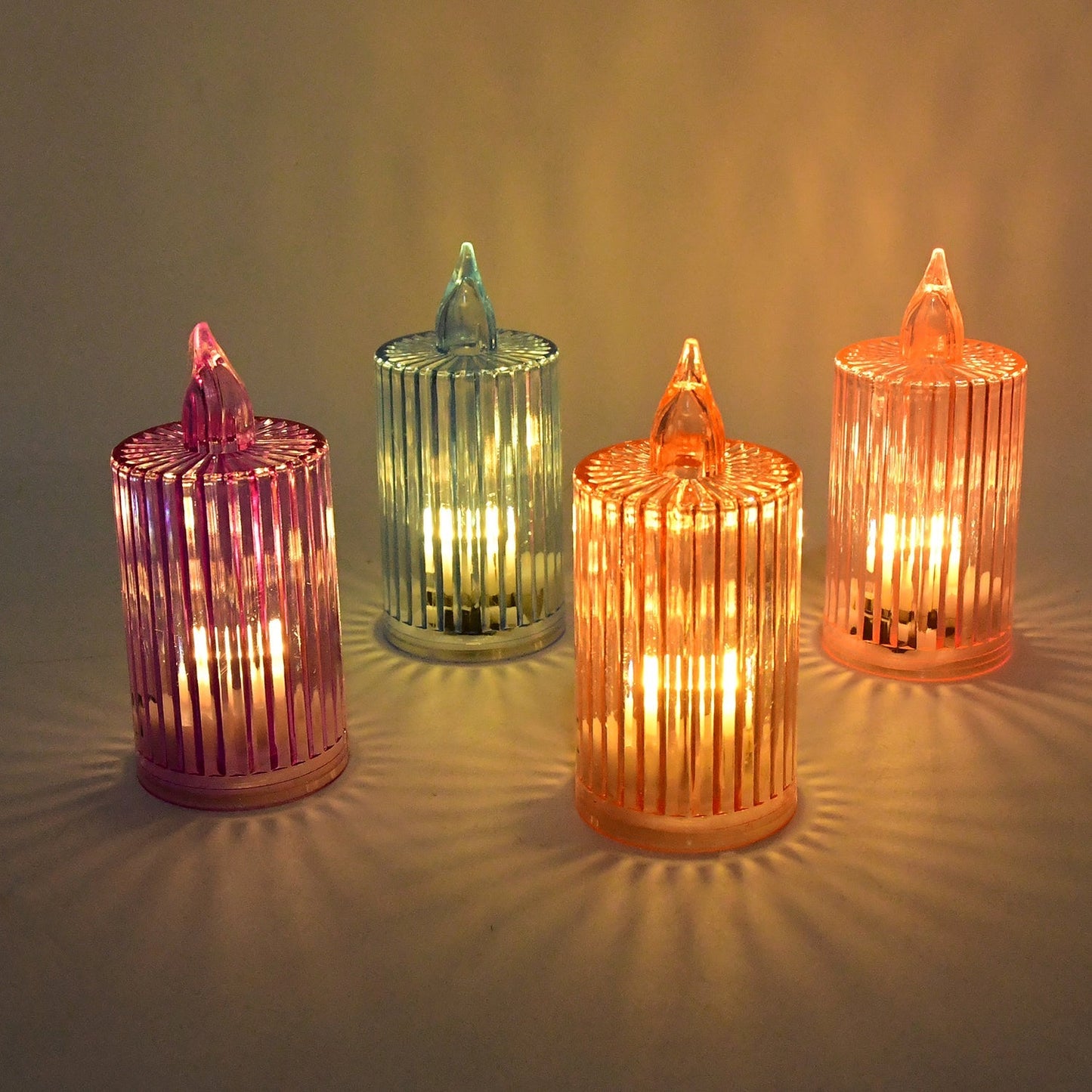 Decorative Flameless Electronic LED Candle Light Set (8 Pc) signaturekarts