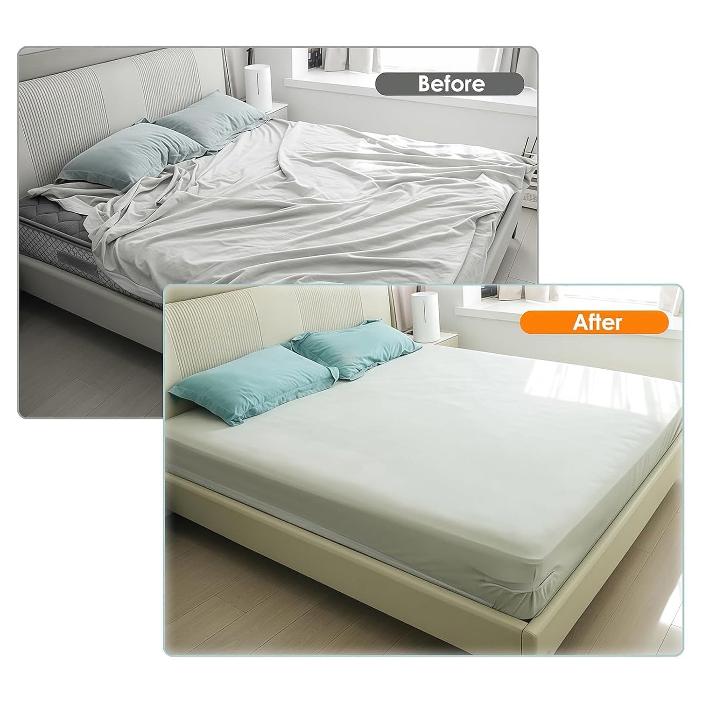 Plastic Bed Sheet Holders for Mattress (4 Pc Set) The Morsignaturekarts