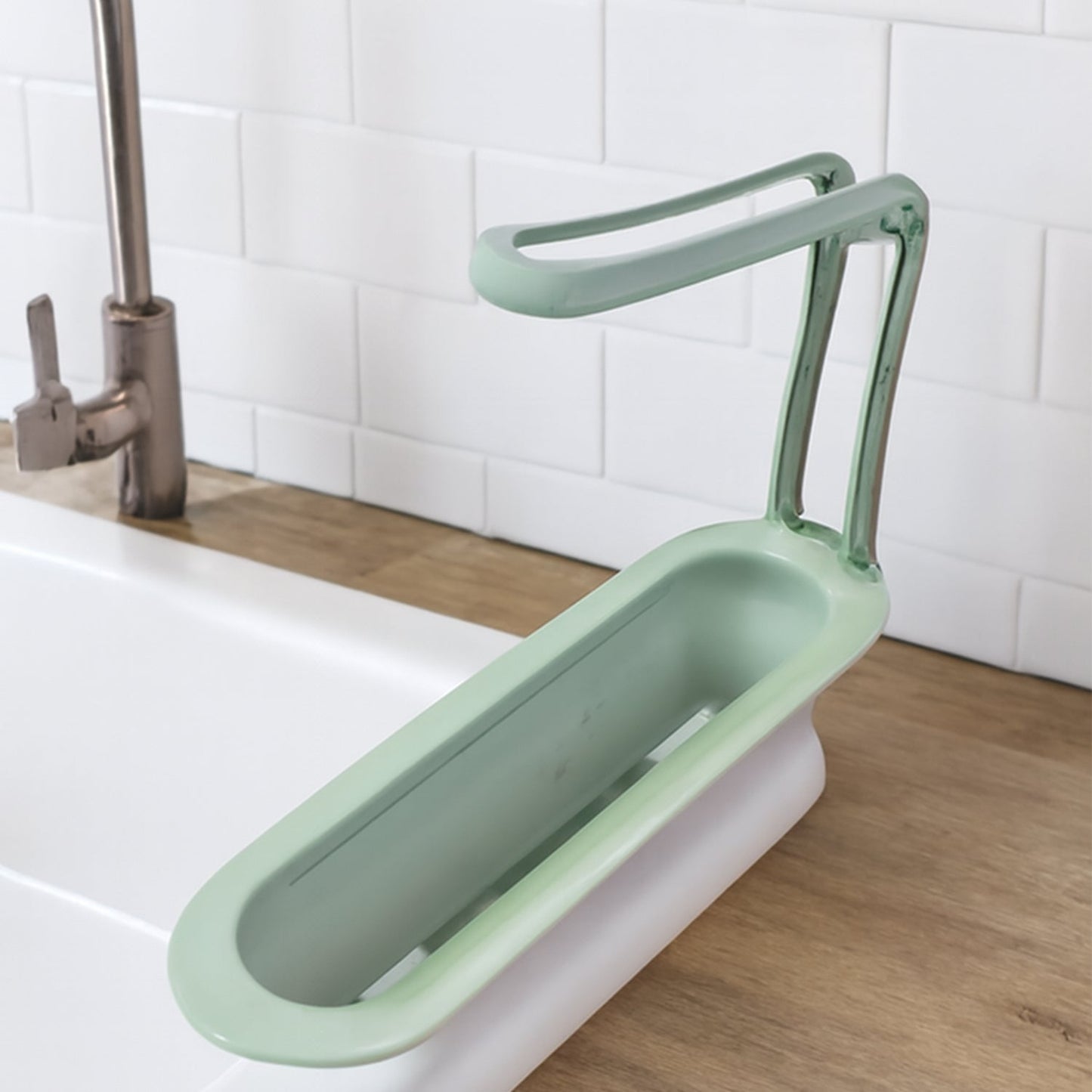 Plastic Telescopic Sink Storage Rack The Morsignaturekarts