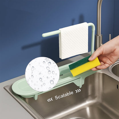 Plastic Telescopic Sink Storage Rack The Morsignaturekarts