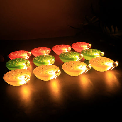 Set of 12 Lotus Canopy LED Decorative Lamps signaturekarts