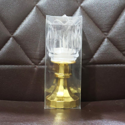 Premium Lotus Shaped LED Decorative Lamp with Stand signaturekarts