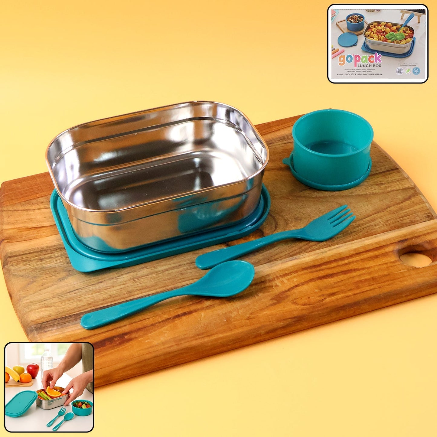 Premium Stainless Steel Lunch Box Set The Morsignaturekarts