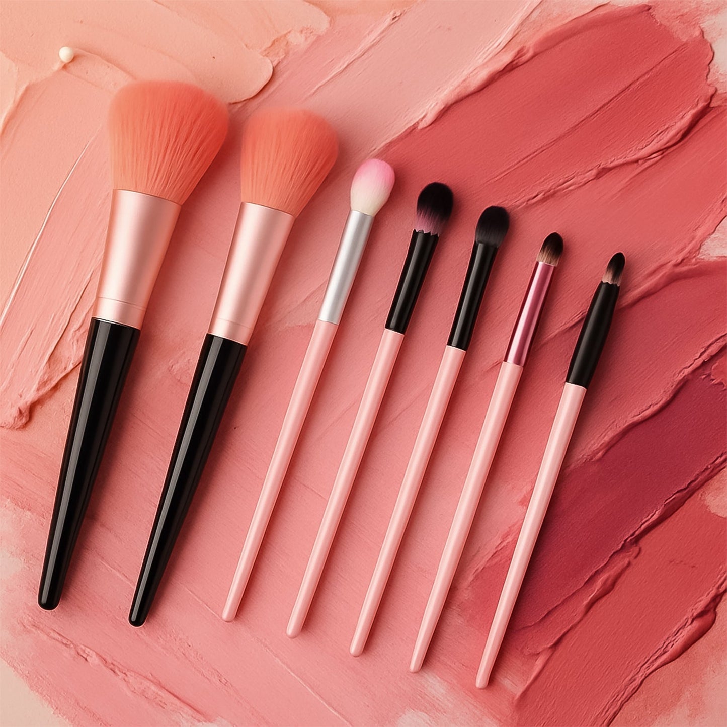 Professional Soft Makeup Brush Set (7 Pc) signaturekarts
