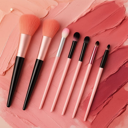 Professional Soft Makeup Brush Set (7 Pc) signaturekarts