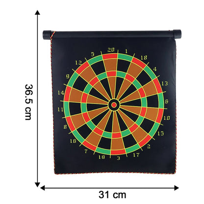 Magnetic Roll-Up Dartboard Game - (12-inch / Set) signaturekarts