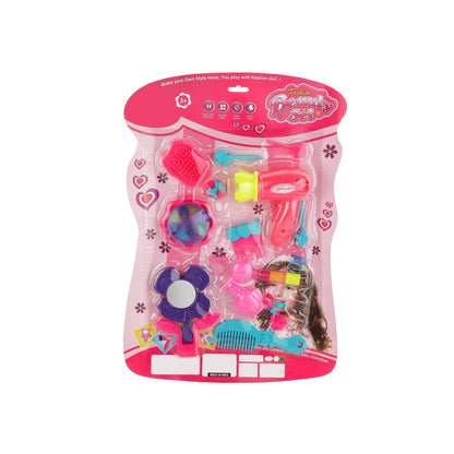 Girl's Bring Along Beauty Suitcase Makeup Vanity Toy (Multicolour) Signature Kart