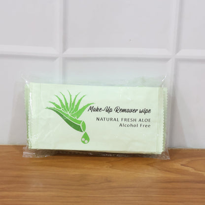 Premium Natural Aloe Makeup Remover Wipes (Pack of 10 Pc) The Morsignaturekarts