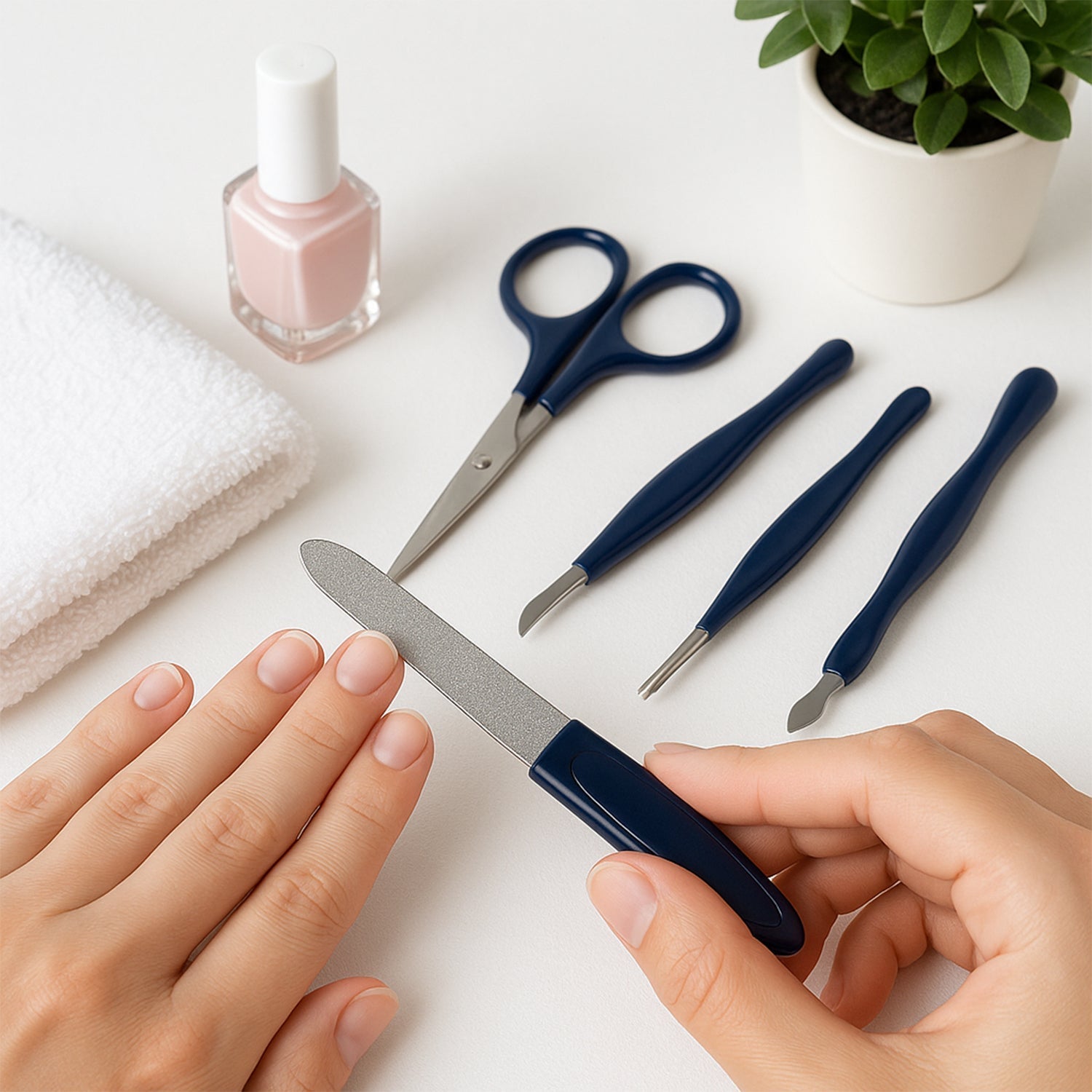 6 in1 Manicure & Pedicure Grooming Kit signaturekarts