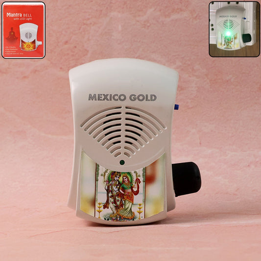 Electric Mantra Bell with LED Light (1 Pc) signaturekarts