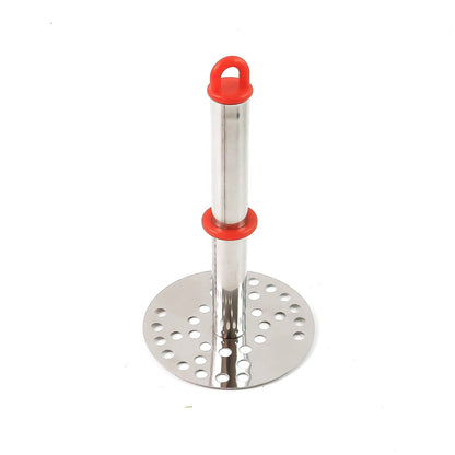 Stainless Steel Potato Masher with Ergonomic Handle (17cm / 1 Pc) signaturekarts