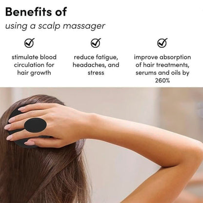 Scalp Massager Shampoo Brush (1 Pc) signaturekarts