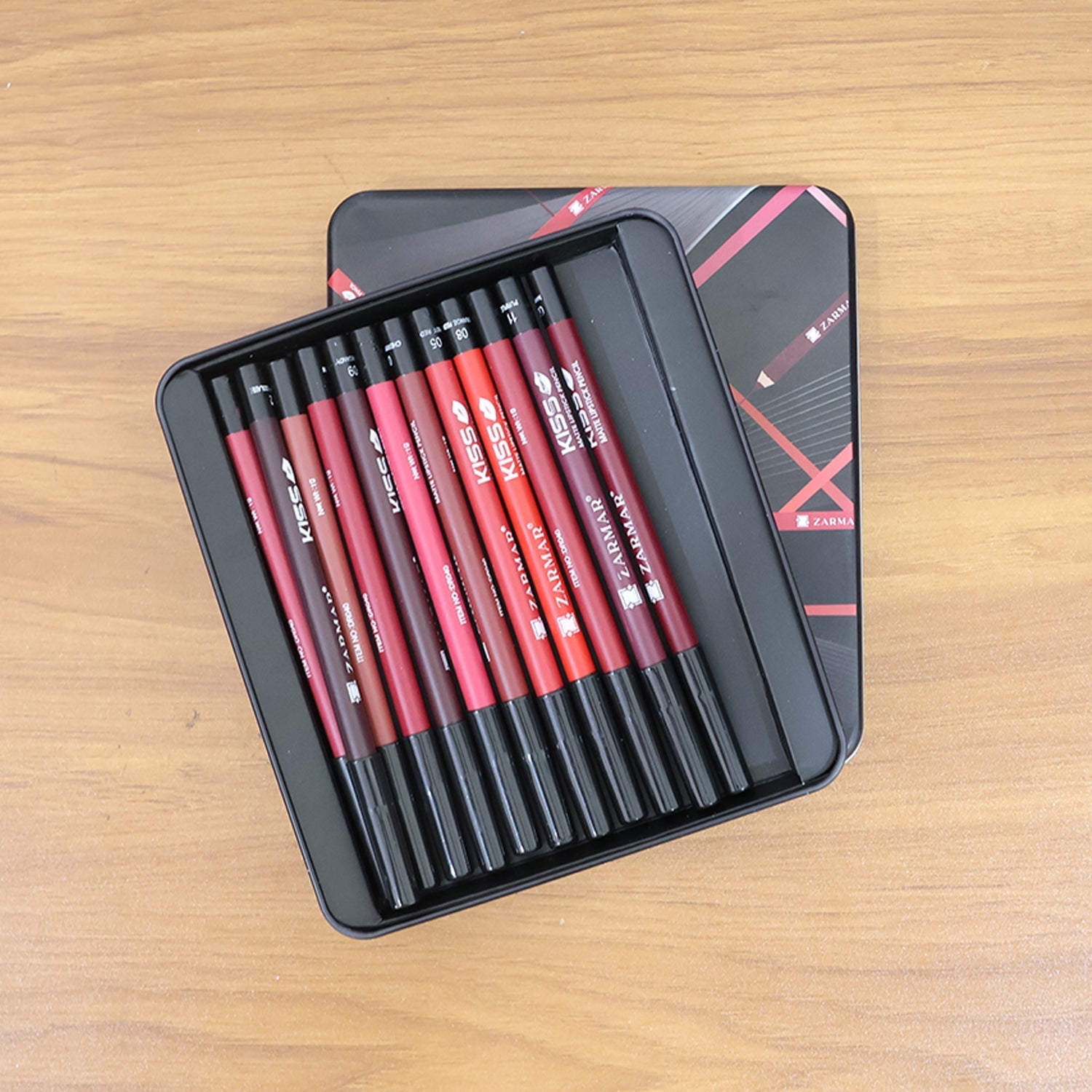 Matte Lipstick Pencil (Set of 12 Pc) The Morsignaturekarts