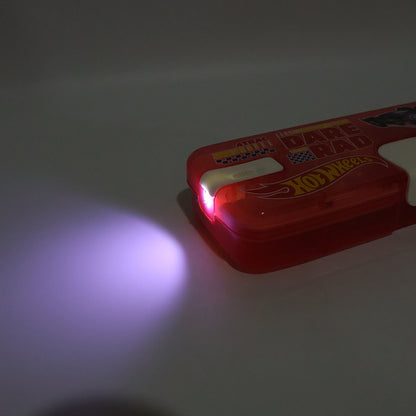 Plastic Pencil Box with LED Light & Cartoon Print (1 Pc) Signature Kart
