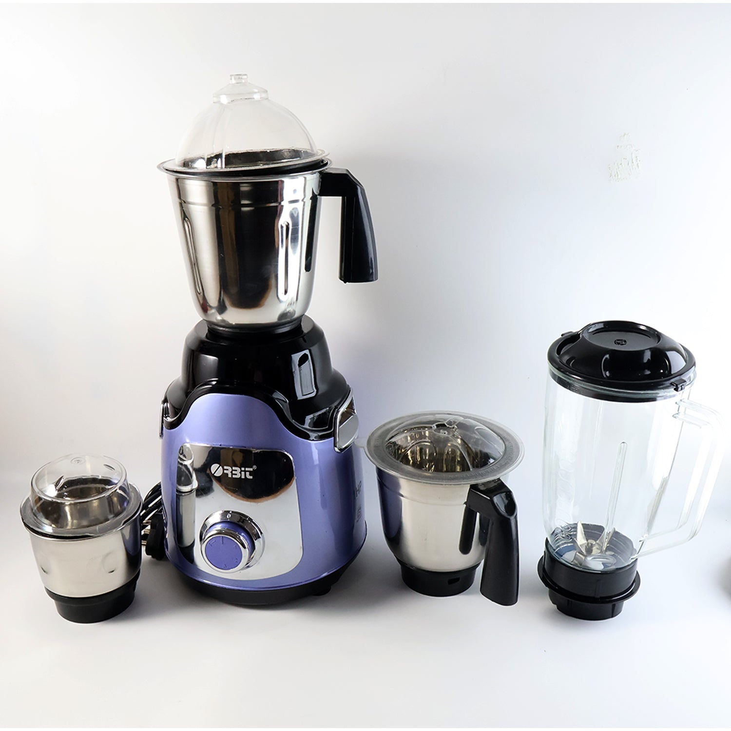 Orbit Heavy Duty 1 hp (746) Watts Mixer Grinder with 4 Multipurpose Jars signaturekarts