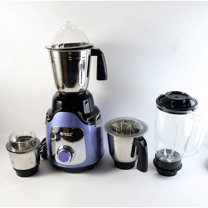 Orbit Heavy Duty 1 hp (746) Watts Mixer Grinder with 4 Multipurpose Jars signaturekarts