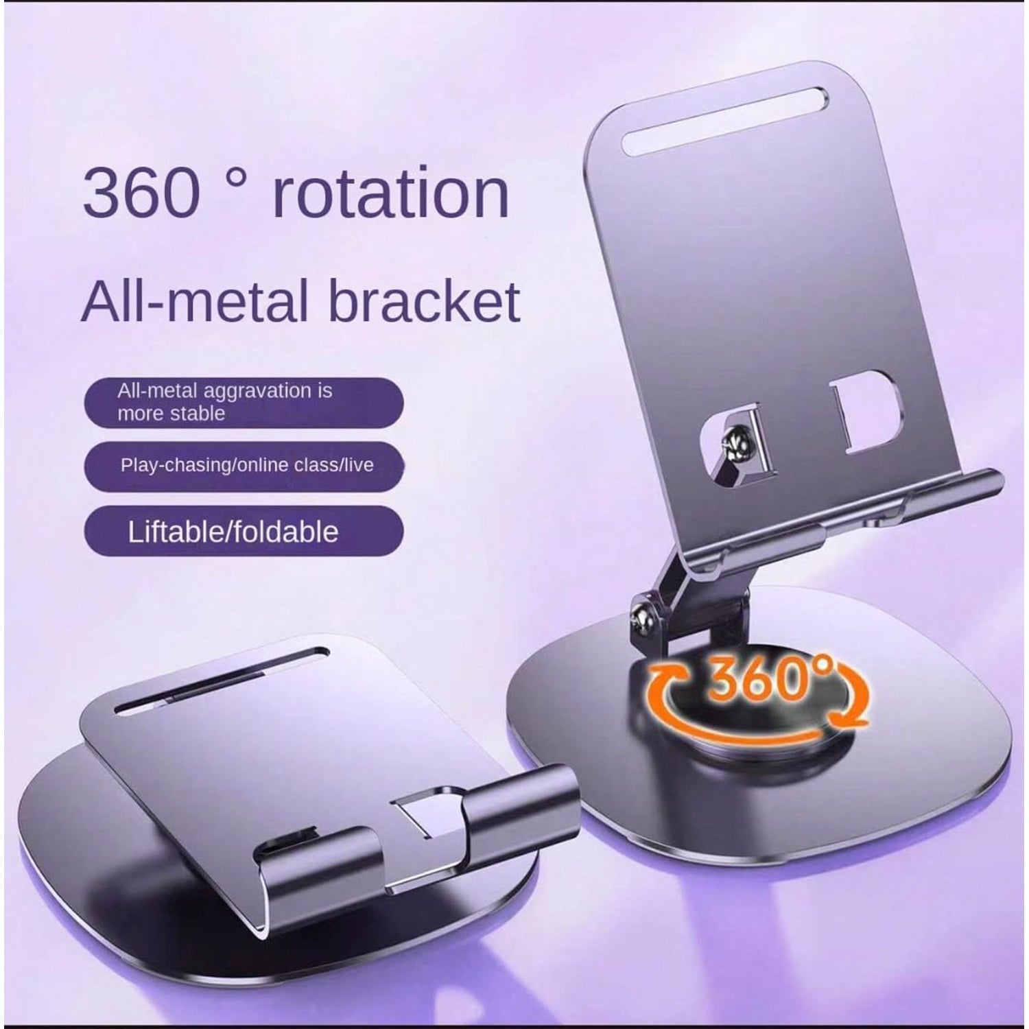 Mobile Stand Foldable & 360° Rotatable Mobile Stand (1 Pc) Signaturekarts