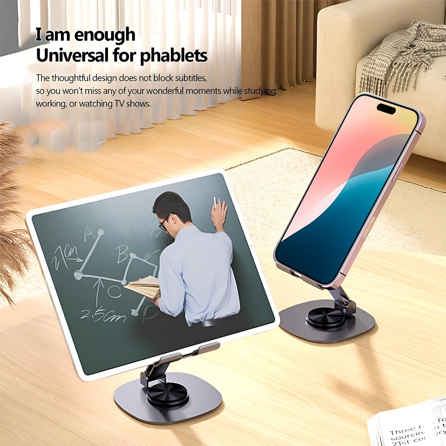 Mobile Stand Foldable & 360° Rotatable Mobile Stand (1 Pc) Signaturekarts