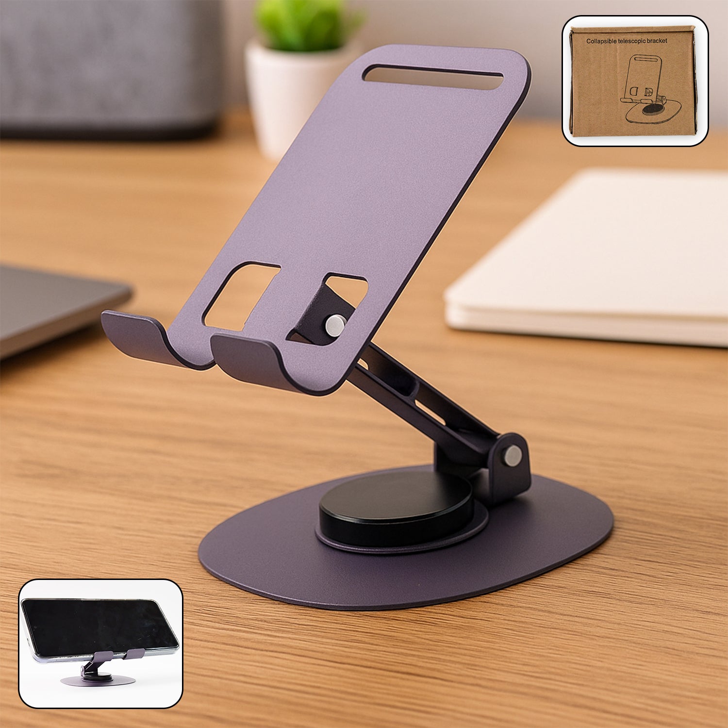Mobile Stand Foldable & 360° Rotatable Mobile Stand (1 Pc) Signaturekarts