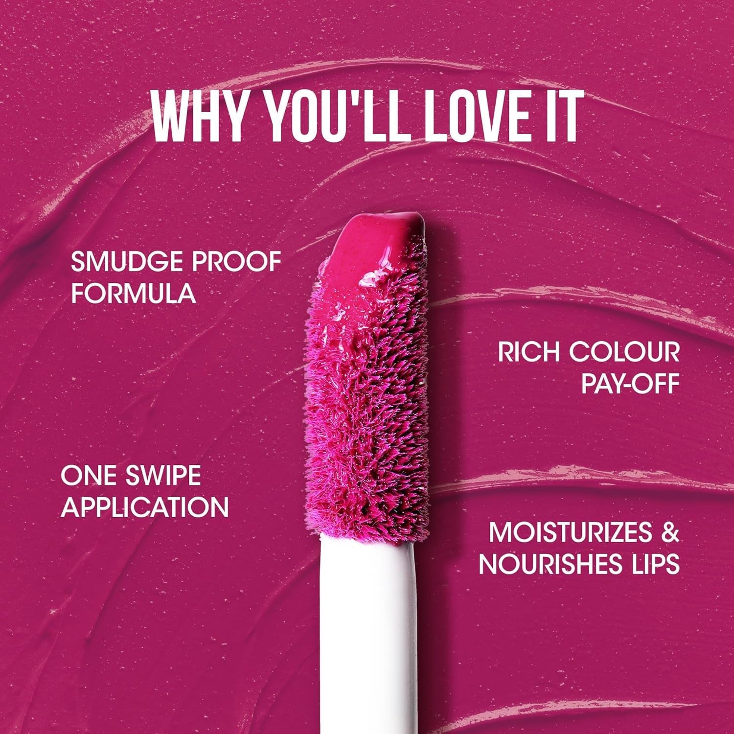 OG Beauty Petal Pink Moisture Lock Liquid Lipstick (4.5 ML / 1 Pc) signaturekarts