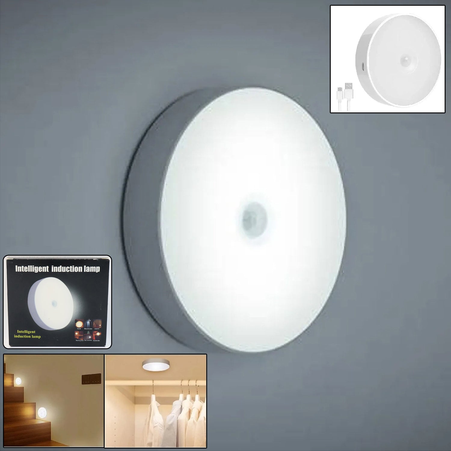 Rechargeable Motion Sensor Night Light (1 Pc) The Morsignaturekarts