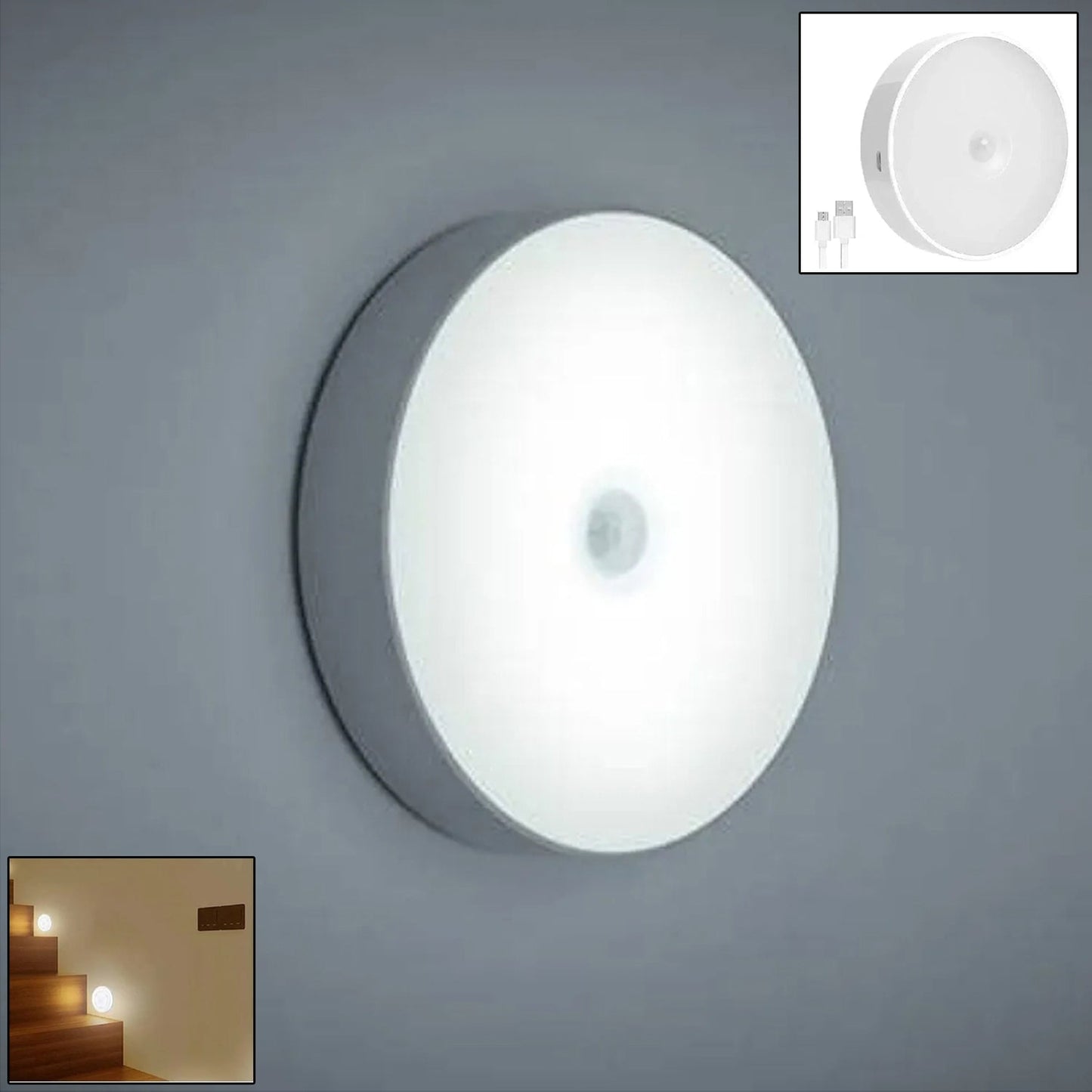 Rechargeable Motion Sensor Night Light (1 Pc) The Morsignaturekarts
