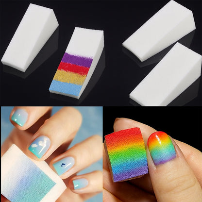 10 Pcs Nail Buffer Blocks – Professional Manicure & Pedicure Nail Polishing Sponge signaturekarts