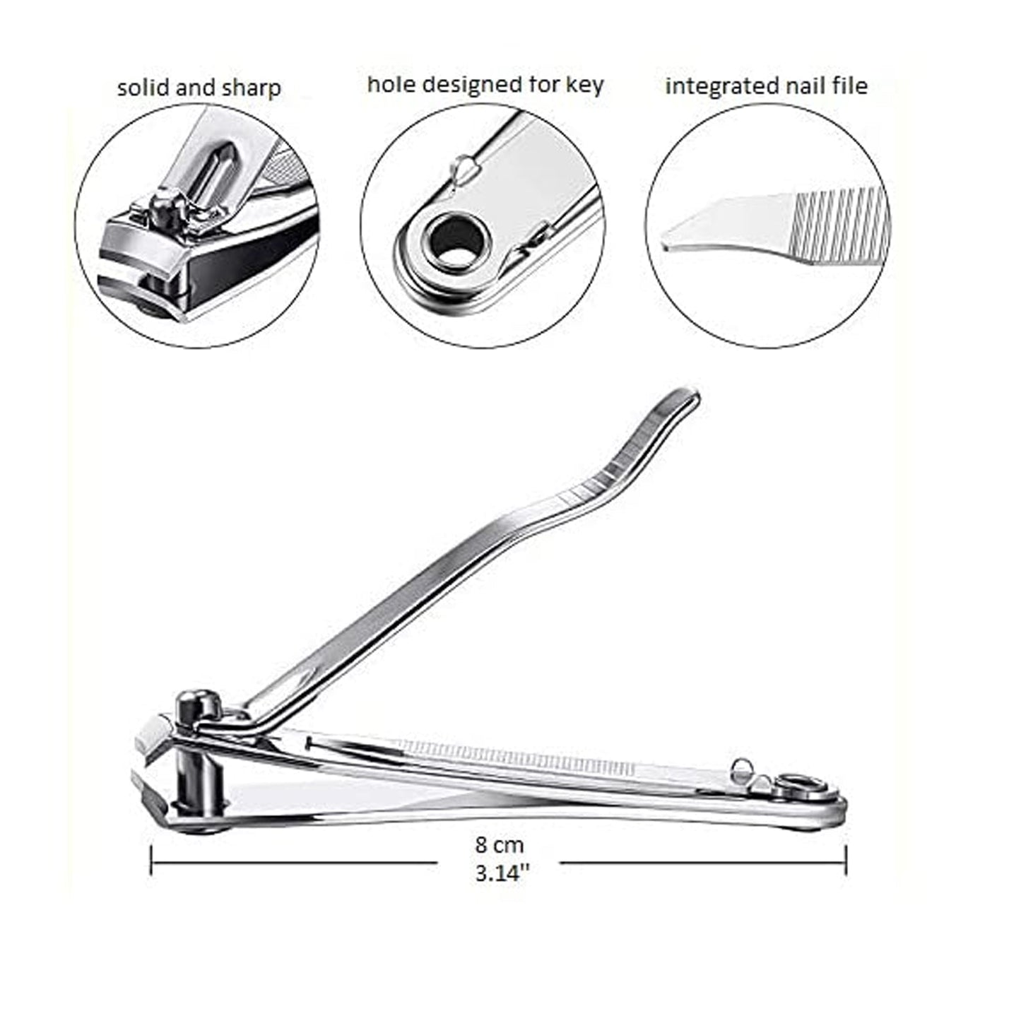 Premium Heavy-Duty Stainless Steel Nail Cutter (1 Pc) The Morsignaturekarts