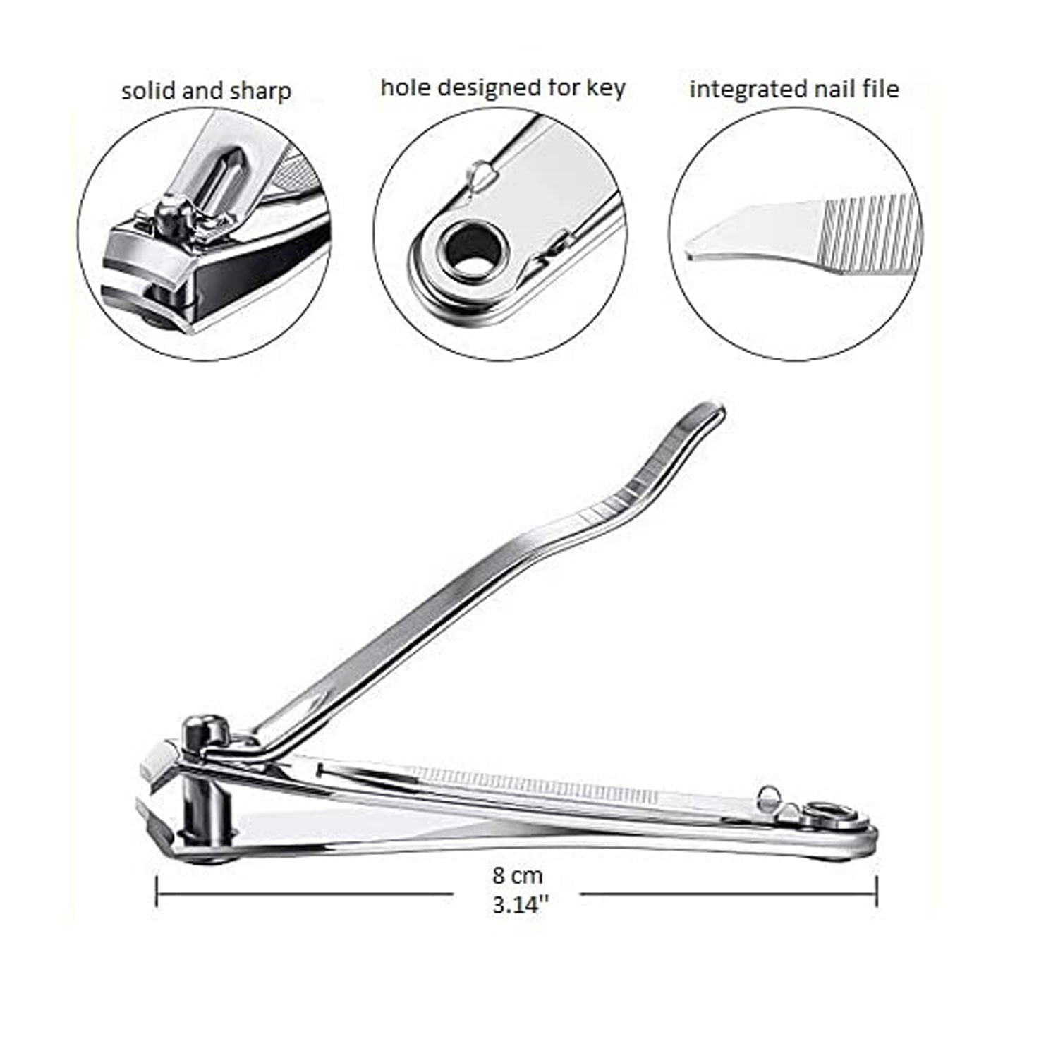 Premium Heavy-Duty Stainless Steel Nail Cutter (1 Pc) The Morsignaturekarts