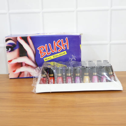 Blush Dark Mini Nail Polish (Mix Color / 6 ML / 1 Pc) The Morsignaturekarts