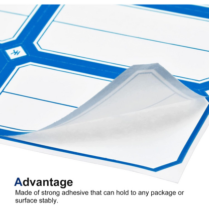 Writable Label Stickers – 50 Sheets Self-Adhesive Label The Morsignaturekarts