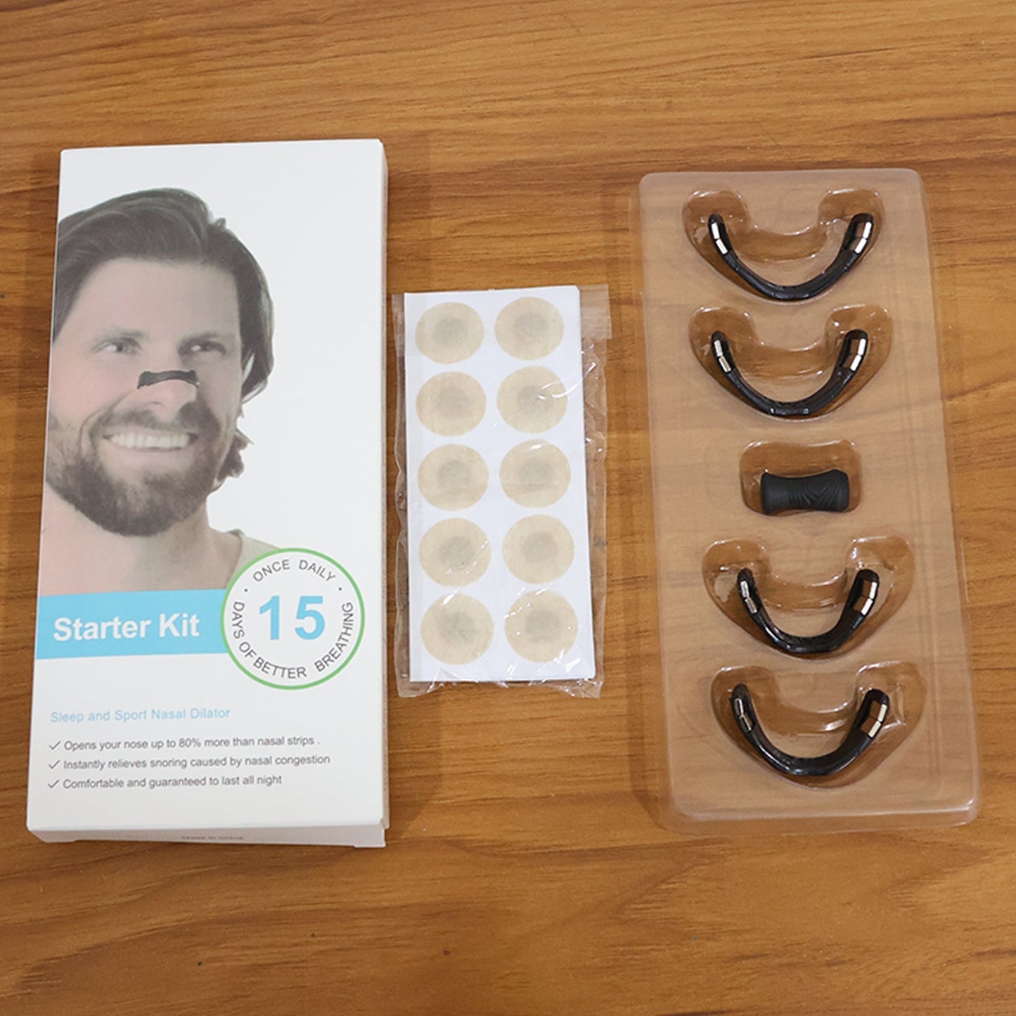 Nasal Strip Starter Kit - Boost Oxygen Intake, Reduce Snoring (1 Set) The Morsignaturekarts