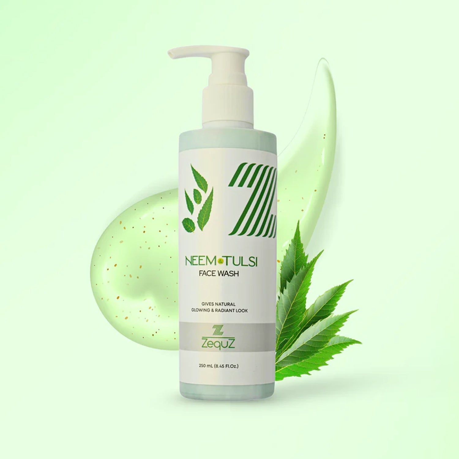 Zequz Neem & Tulsi Face Wash - (1 Pc / 250 ML) signaturekarts