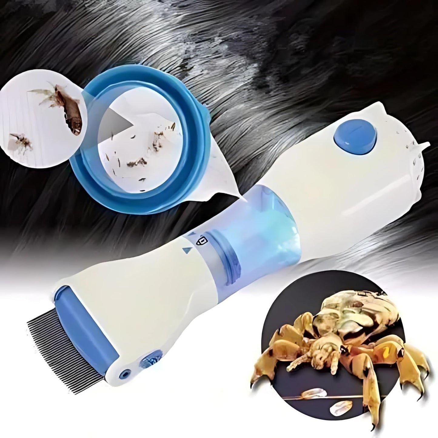 Electric Anti-Lice Vacuum Comb Set The Morsignaturekarts