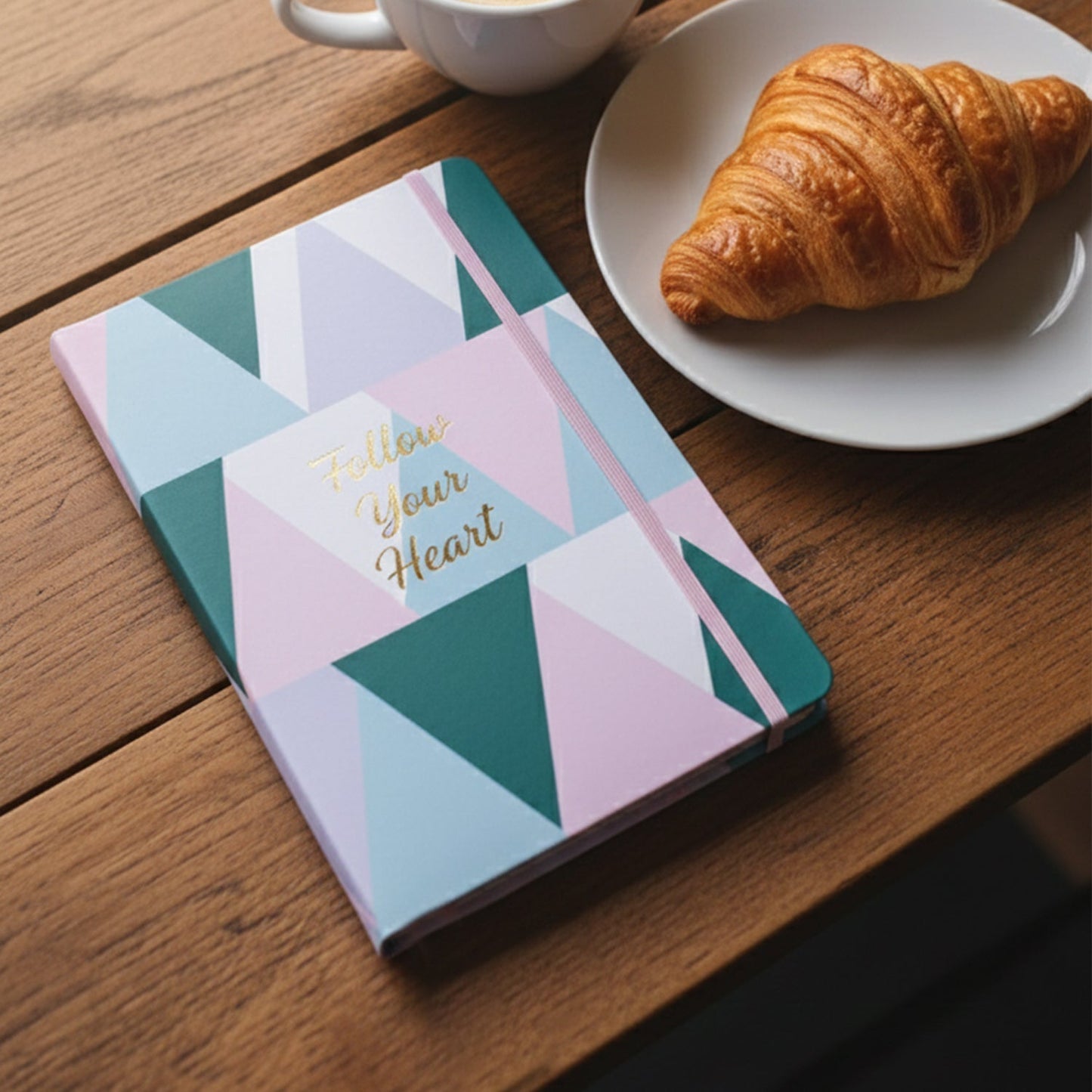 Hardcover Ruled Notebook, Diary & 200 Pages 21x15 cm (1 Pc) Signature Kart