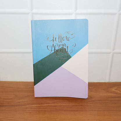 Hardcover Ruled Notebook, Diary & 200 Pages 21x15 cm (1 Pc) Signature Kart
