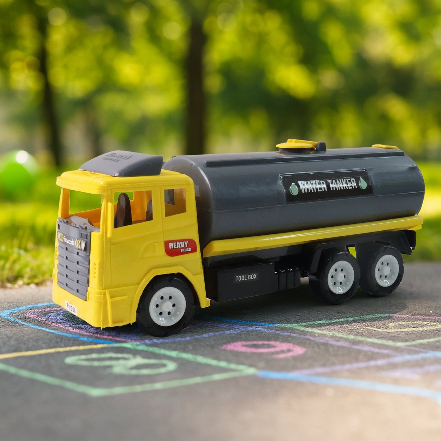 Funwoods Water Tanker Toy Truck - (1 Pc) signaturekarts