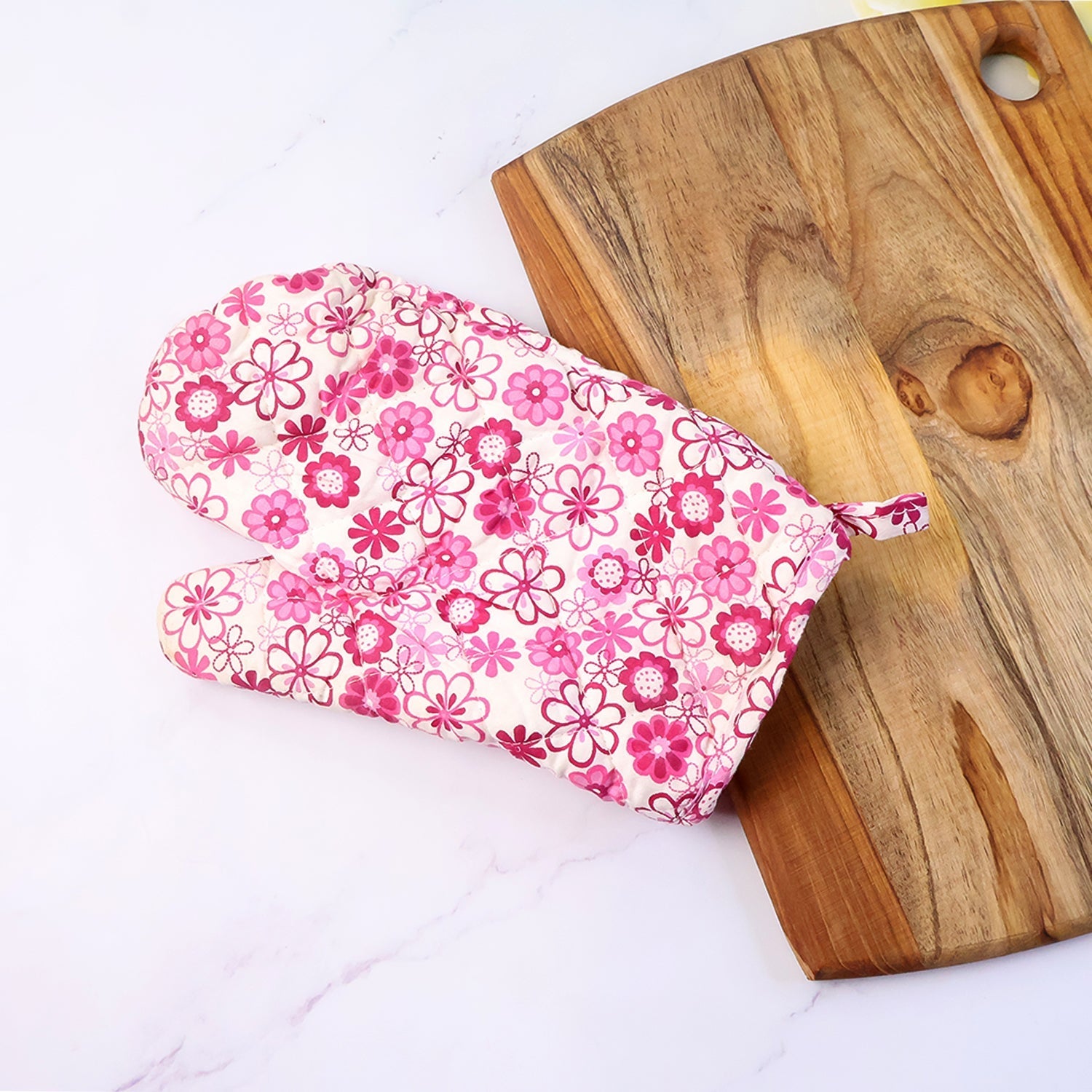 Designer Multicoloured Oven Mitt and Pot Holder (24 Cm) Your Brand
