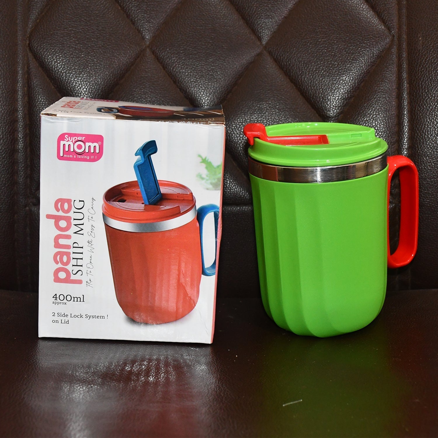 Supermom Panda Ship Mug (400ML / 1 Pc) signaturekarts