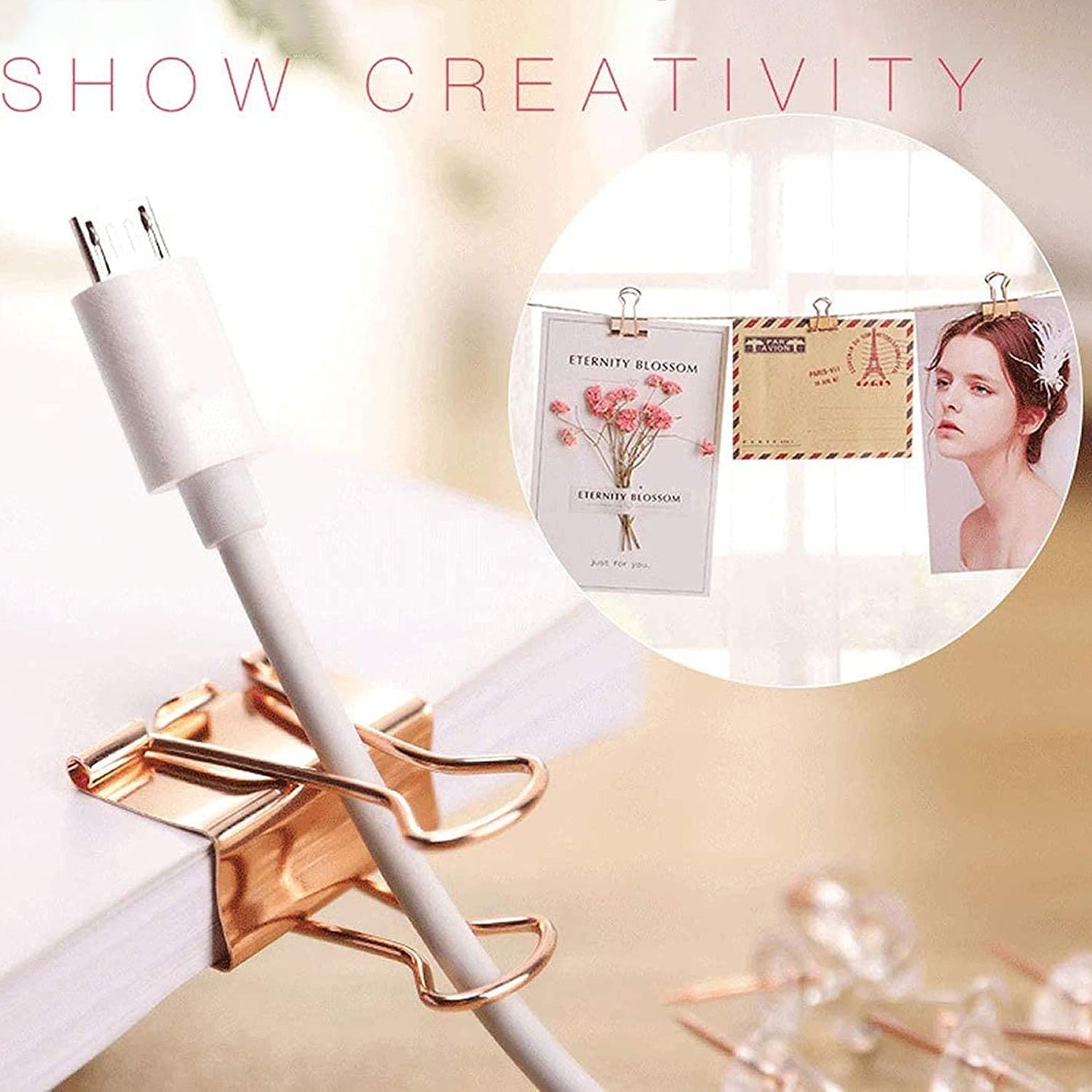 Office Stationery Clips and Pins Combo, 1 Set The Morsignaturekarts