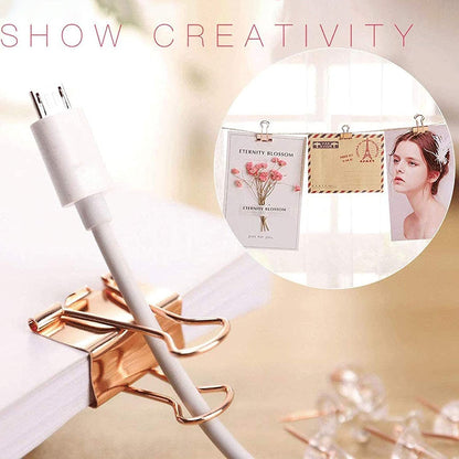 Office Stationery Clips and Pins Combo, 1 Set The Morsignaturekarts