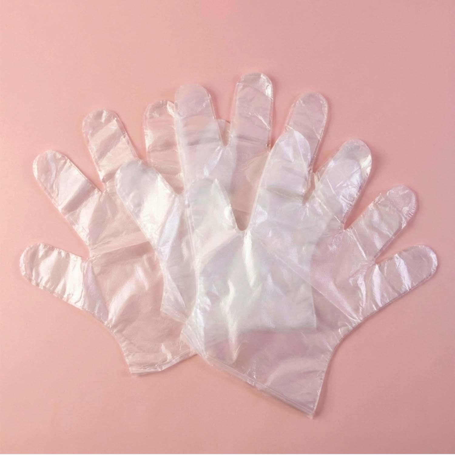 Disposable Clear Gloves, 50 Pc Pack The Morsignaturekarts