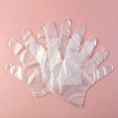 Disposable Clear Gloves, 50 Pc Pack The Morsignaturekarts