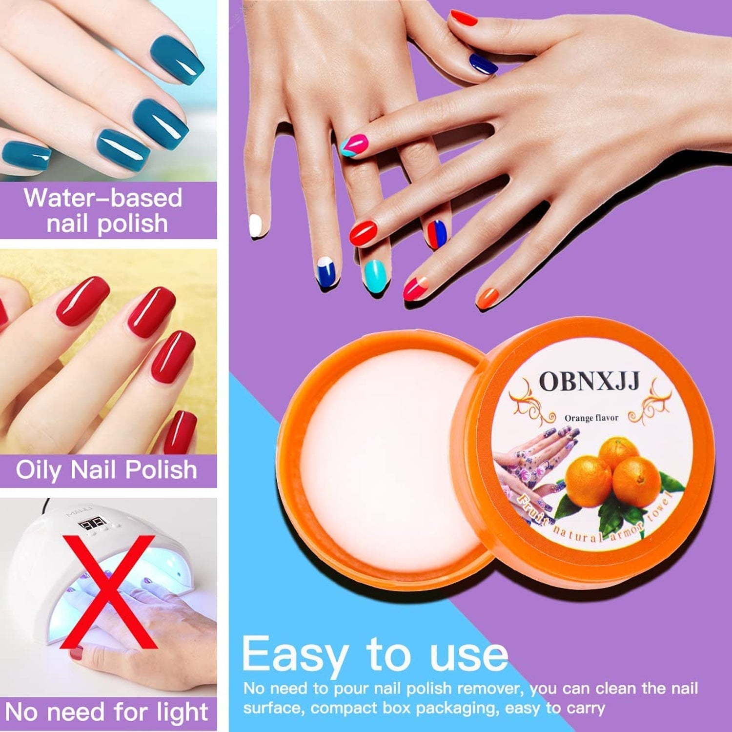 OBI Pro Nail Polish Remover Wipes (1 Pc) The Morsignaturekarts