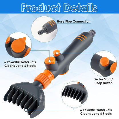 High-Pressure Pool Filter Cartridge Cleaner Nozzle (1 Pc) signaturekarts