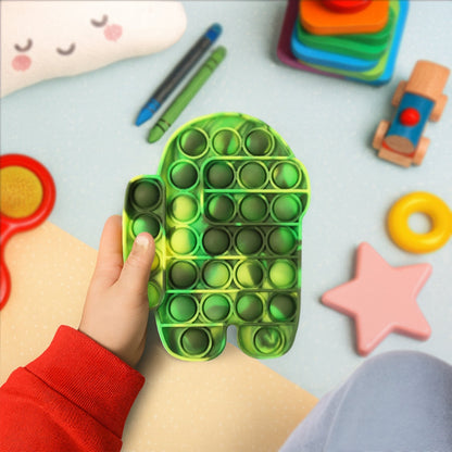 Premium Astronaut Silicone Pop It Fidget Toy (1 Pc) signaturekarts
