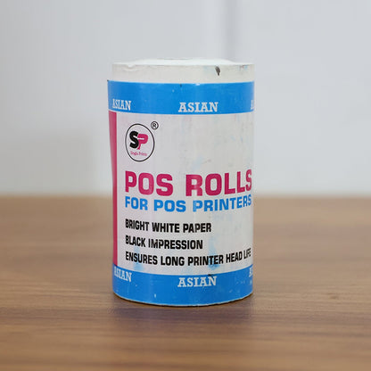 Thermal Label Roll for Barcode Printing (57 x 34 Cm) The Morsignaturekarts