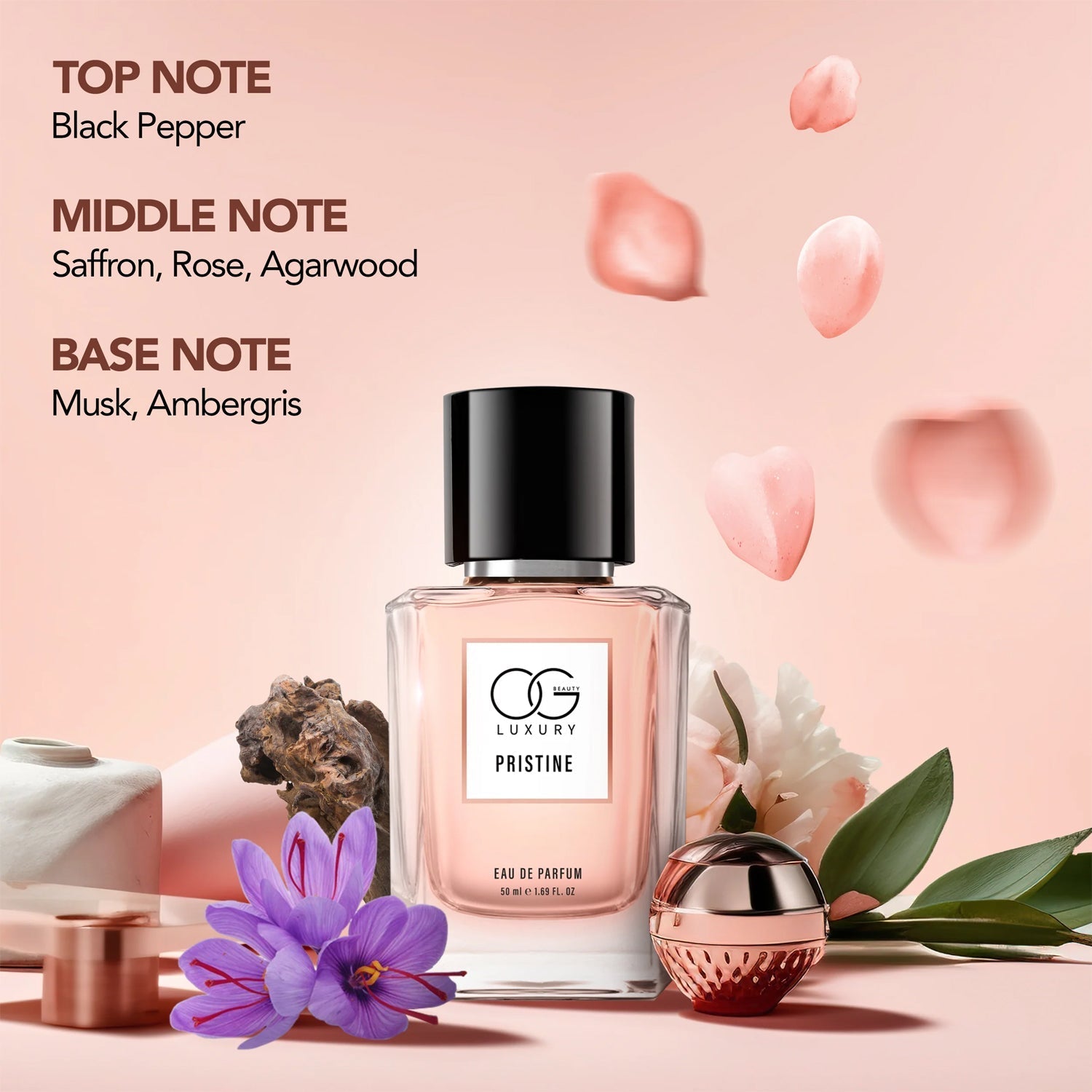 OG Luxury Pristine Eau De Parfum (50 ML / 1 Pc) signaturekarts